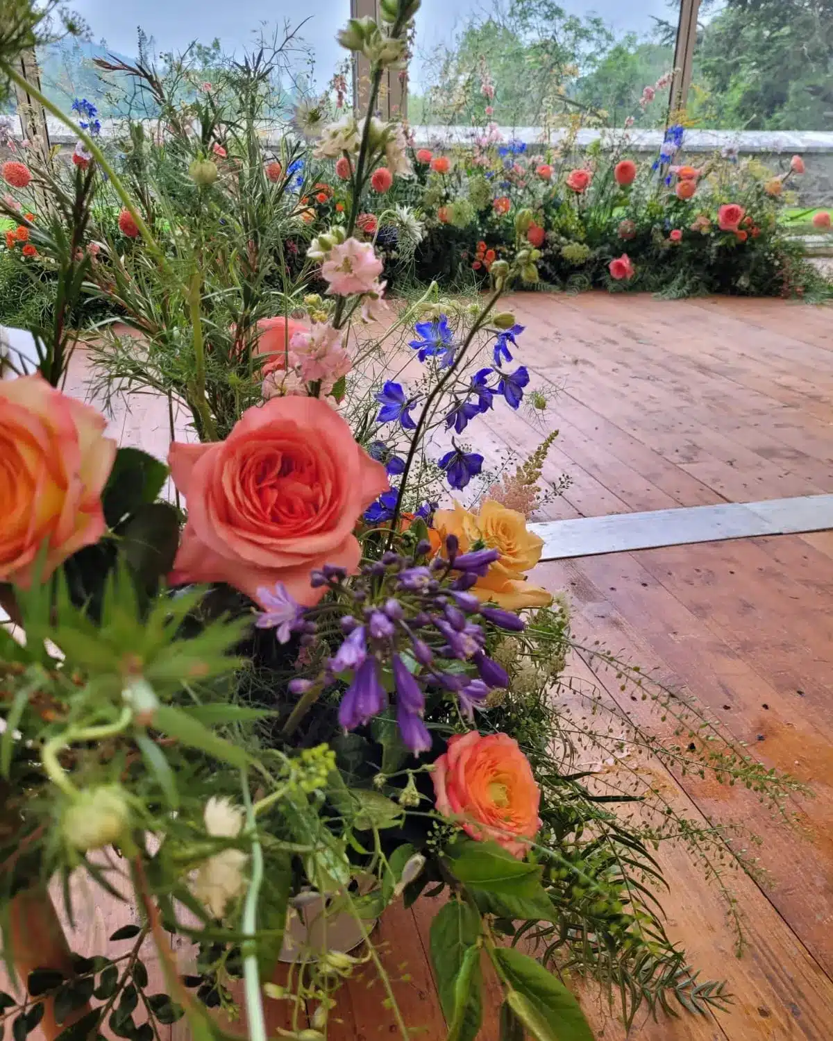 Wilton Castle Wedding Flowers