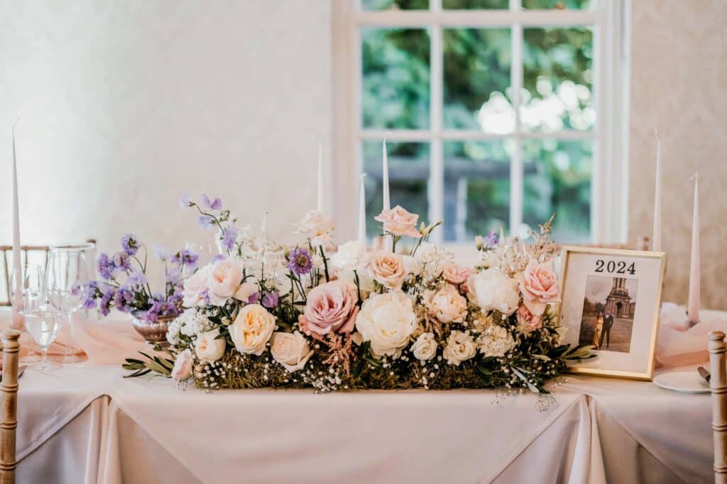 Rathsallagh House wedding flowers